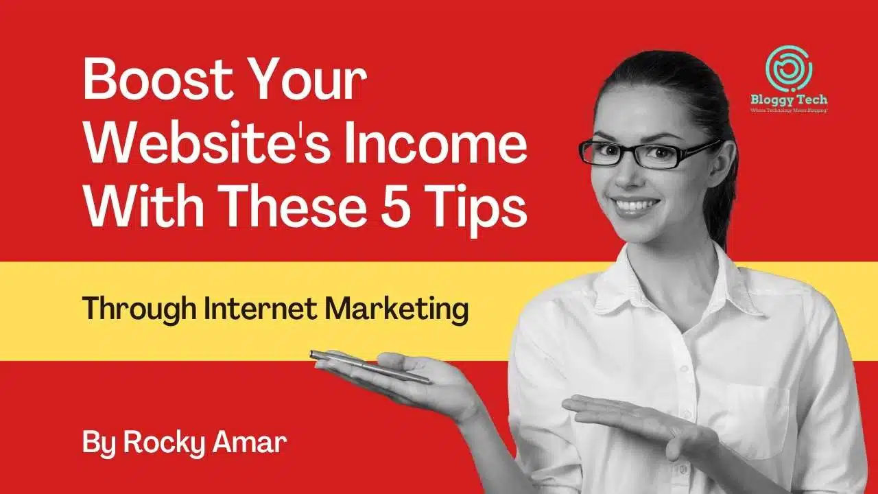 Boost Your Website's Income With These 5 Tips